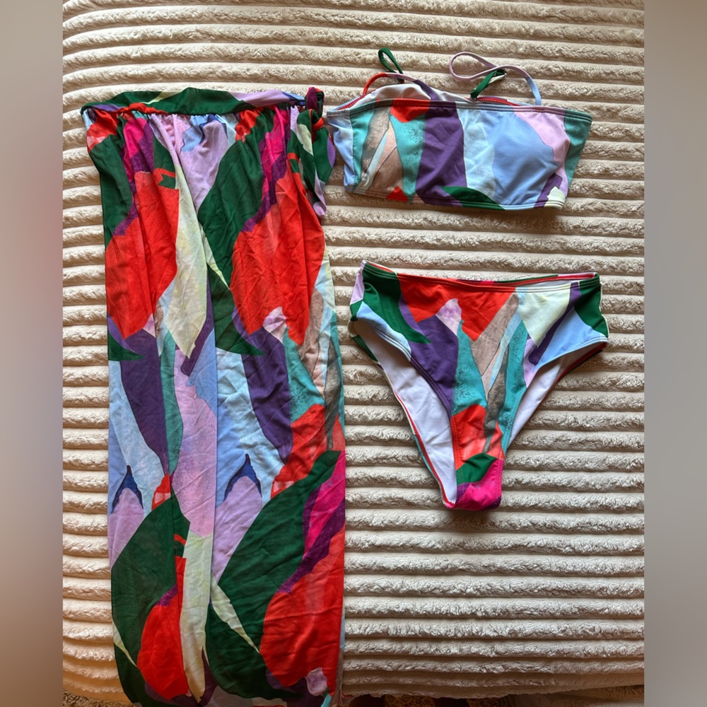 Colorful Abstract Bikini Set